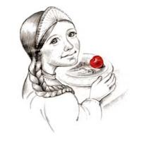 Аудиосказка Серебряное блюдечко и наливное яблочко